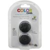 Kole Imports AC450 Color Case Black Screw Top Contact Lens Case - Pack of 124