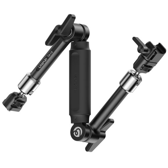 Ulanzi TA10 43cm Magic Arm Adjustable Camera Extension Mount with NATO Rail – Aluminum Alloy DSLR Monitor Microphone Light Holder