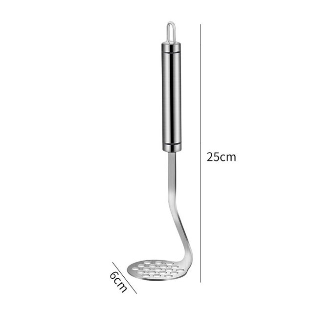 Prensa manual de barro de acero inoxidable para patatas, frutas y tomates yeacher Triturador de barro