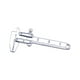thumbnail image 1 of Calibrador Vernier Hugo Para Casa De Muñecas Mini Regla 1/6 1/12 Plata, 1 of 10