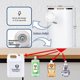 thumbnail image 3 of Dispensador de jabón automático sin contacto con control de volumen de jabón ajustable de tres velocidades, bomba dispensadora de jabón manos libres recargable para cocina, baño (blanco), 3 of 4