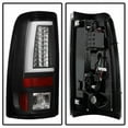 thumbnail image 3 of Spyder For GMC Sierra 1500/3500 Classic 2007 Tail Lights Pair | Version 2 LED Black | 5081865, 3 of 6