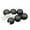 black, variant on 3Pairs Children Golf Practice String Ladder Golf Hole 3 Pairs Bag Elastic Ladder Toss Game Balls