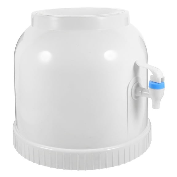 RENACLIPY Space-Saving Compact White Water Bottle Holder for Countertop, Fits Multiple Bottle Sizes Perfectly