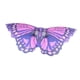 thumbnail image 3 of Capa de mariposa, capa para cosplay, disfraz, juego de mascarada, disfraces, decoración, fiesta Púrpura, 3 of 9