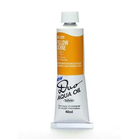 Duo Aqua Artist Oil Color yellow ochre, 40 ml (pack of 2)