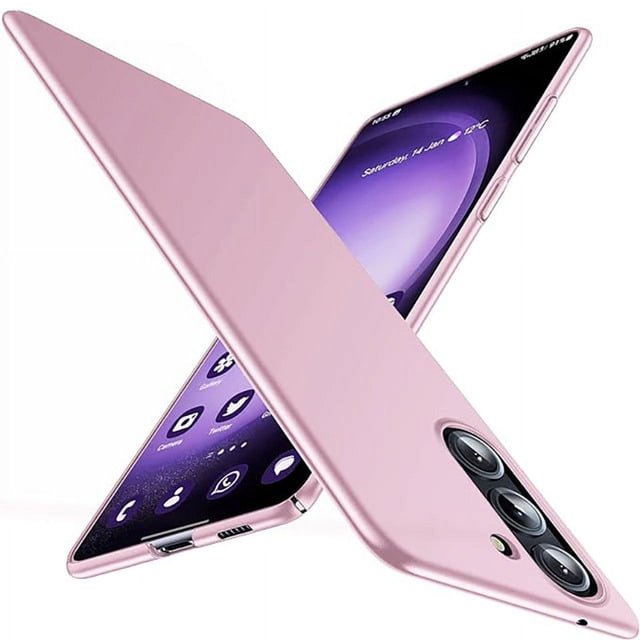 Luxury Matte Ultra Thin Hard Back Case Cover For Samsung Galaxy S23 S21 FE S22 Plus Ultra PC Solid Color Shell S 23+ 22 21 23FE