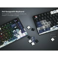 thumbnail image 4 of COSTOM Mechanical Keyboard,75% Gaming Keyboards Rgb Custom Keyboard with Hot Swappable,Keyboard Driver and Multimedia Screen for Mac/Win, Black, 4 of 10