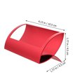 thumbnail image 5 of Business Holder Name Stand Countertop Container Organizer for Exhibition Home Office Desktop Storage Red, 5 of 6