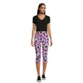 thumbnail image 2 of No Boundaries Juniors Capri Leggings, 2 of 5