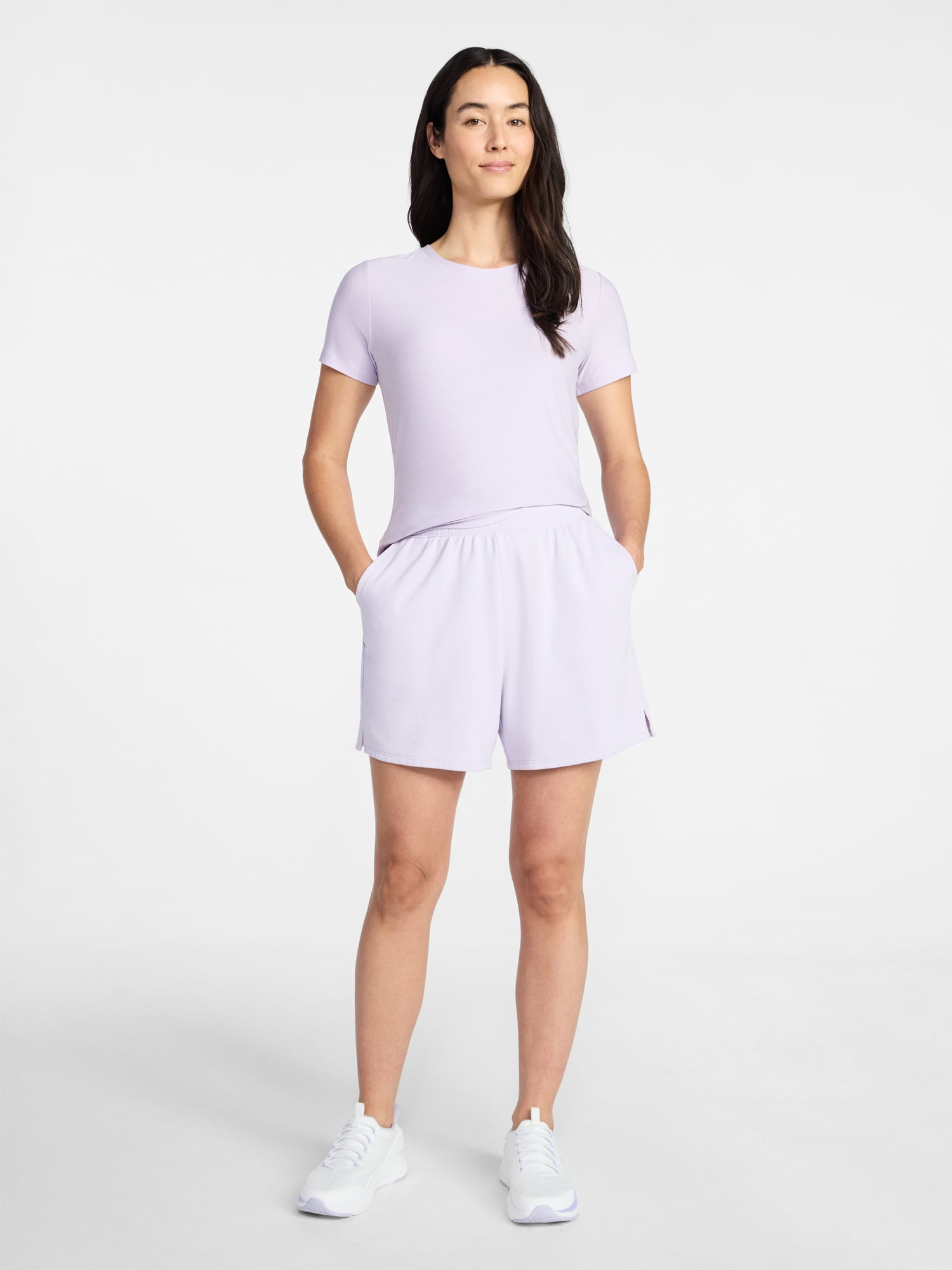 Athletic Works Women's and Women's Plus Performance ButterCore Tee, Sizes XS-4X