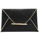 thumbnail image 2 of Durable PU Coin Purse Envelope Bag for Storage Use Black Small Wallet Woman Handbag 4.5 Inches, 2 of 4