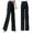 w93# Black940, variant on Women'S Work Pants Front Flat Solid Color Dress Pants High Elastic Waisted Trousers Straight Wide Leg Pants Button Down Casual Trousers With Pockets Summer Lightweight Leggings,Black,M
