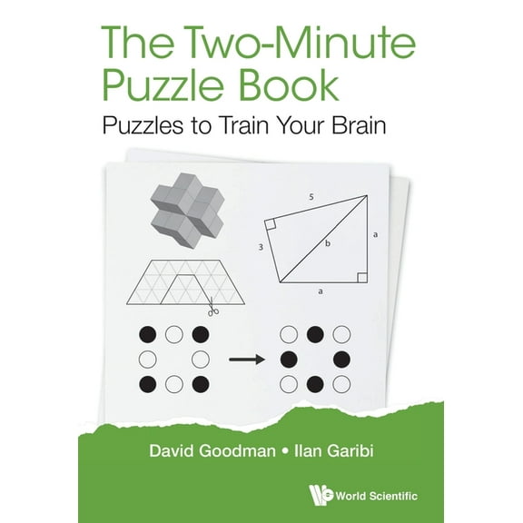 The Two-Minute Puzzle Book: Puzzles to Train Your Brain, (Paperback)