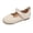 sandals 52#White, variant on WAYUTE Girls Sandals Pearl Ribbon Flower Design Hook Loop Flat Bottom Princess Shoes for Children Lightweight Fashion Summer Outdoor