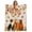 Orange Beige, variant on Fall Cat Fleece Throw Blanket for Couch, Thanksgiving Autumn Harvest Pumpkins Leaves Orange Microfiber Flannel Blanket for All Season, Lightweight Soft Throw Blankets for Girls, Kids, Teens, 40"x60"
