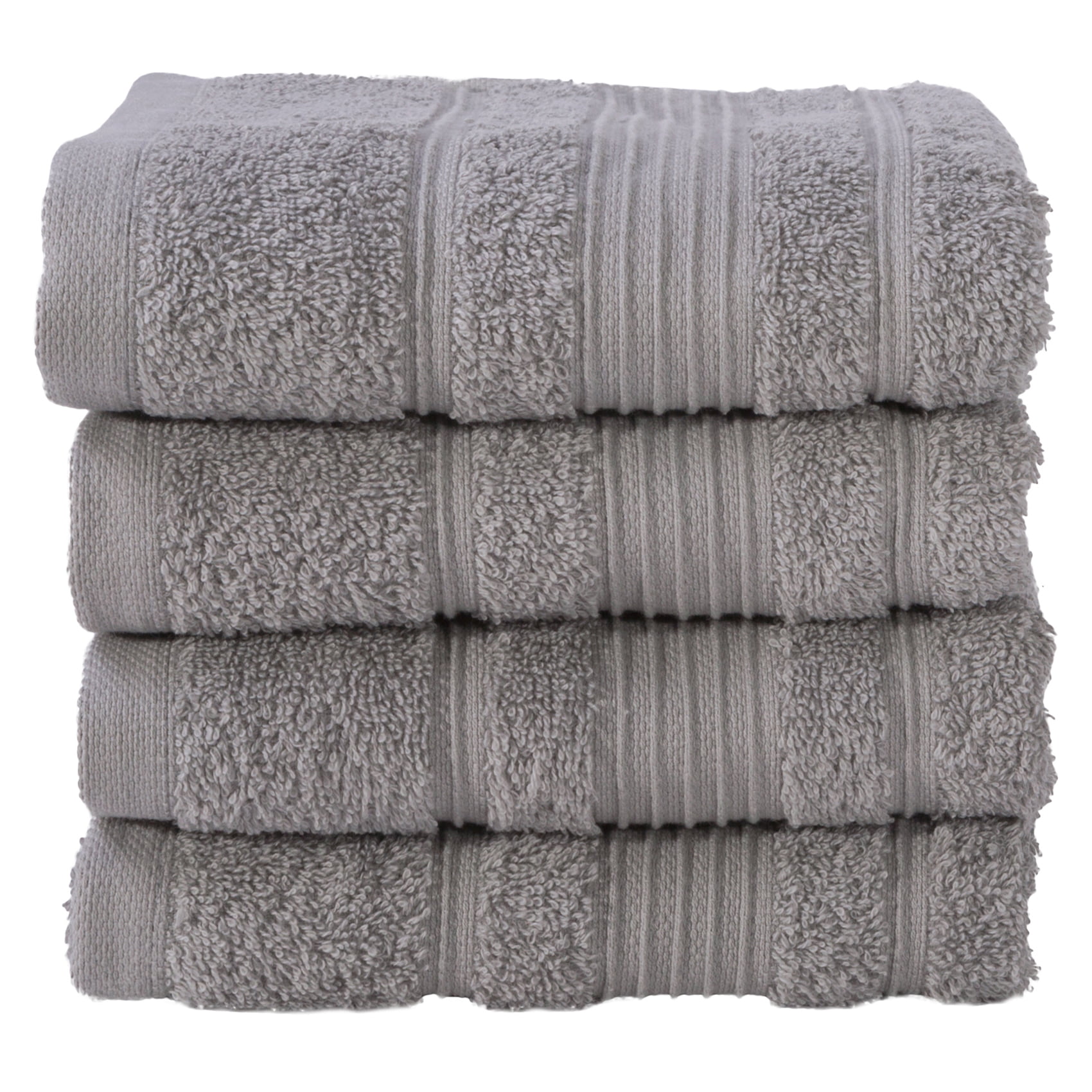 Cotton Paradise Bath Towels, 100% Turkish Cotton 27x54 inch 4 Piece Bath  Towel Sets for Bathroom, Soft Absorbent Towels Clearance Bathroom Set, Sky