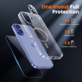 thumbnail image 2 of Funda de teléfono Toushion 3 en 1 para iPhone 16 Clear con MagSafe, 2 of 6