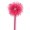Hot Pink, variant on Flower Pacifier Clip