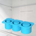 thumbnail image 3 of Bandeja para cubitos de hielo con tapa, moldes cilíndricos de silicona para cubitos de hielo para tazas de 30-40 onzas (azul), 3 of 9