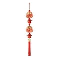 thumbnail image 1 of Decoraciones de Año Nuevo Chino: Colgante Rojo Tradicional con Motivo de Caballo para el Año Nuevo Lunar estilo A, 1 of 9