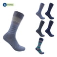 thumbnail image 2 of Calcetin Fruit Of The Loom para Hombre, Azul Marino 6 Piezas Unitalla, 2 of 4