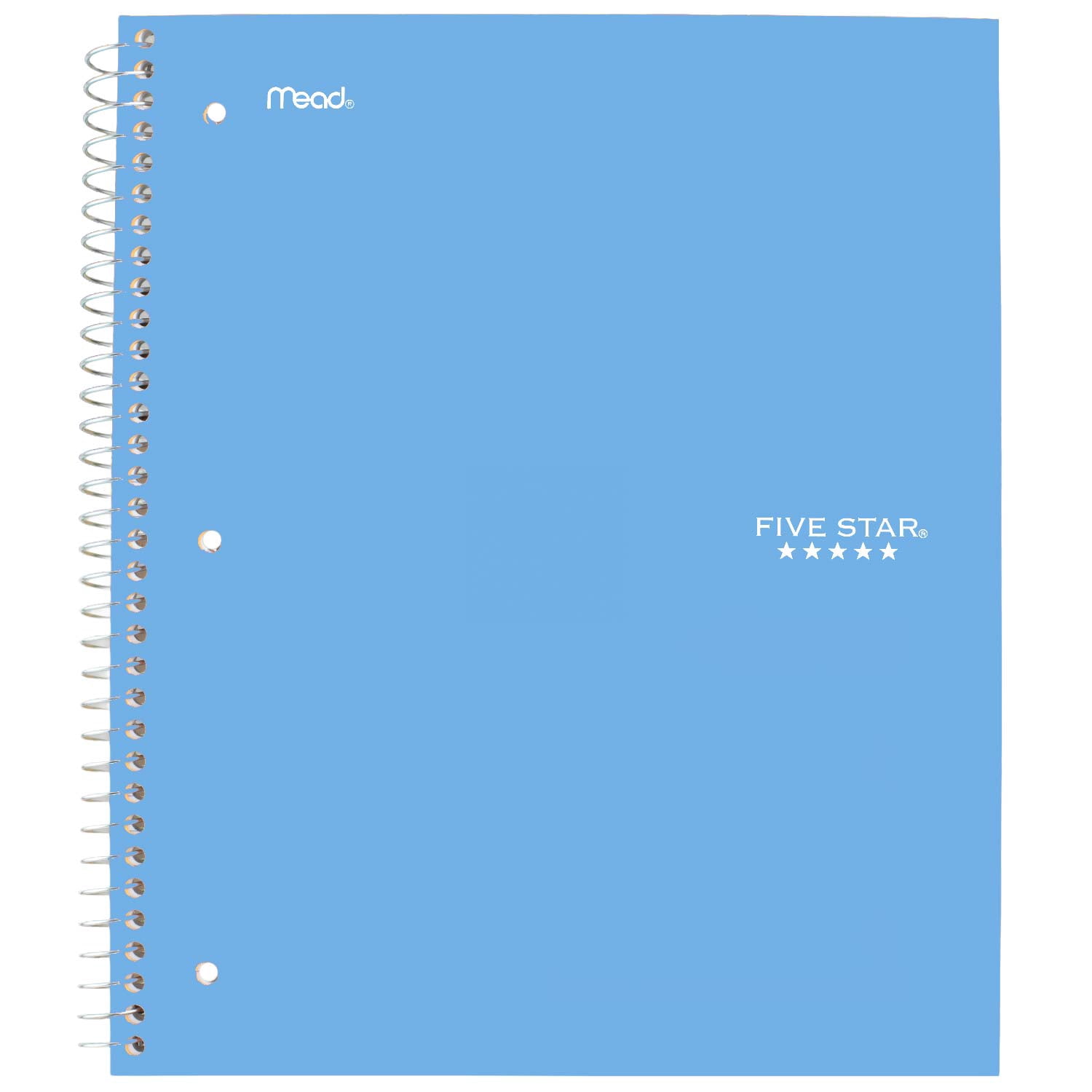 Five Star® 1 Subject 200pg Quad Notebook, Blue