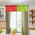 thumbnail image 4 of Football Operation Curtain Valances Farmhouse Design Window Treatment Decor Blackout Rod Pocket for Windows Living Room Kitchen 54" x 18", 4 of 5