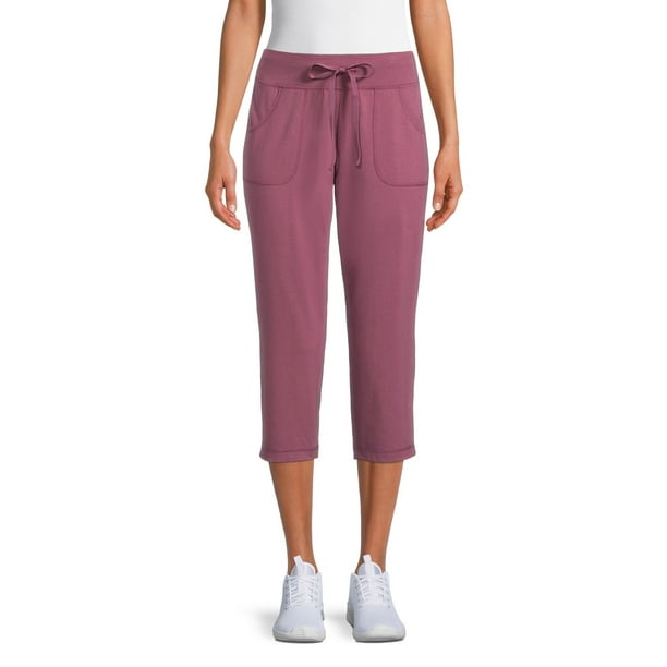 Athletic Works Women's Core Knit Capri With Front Pockets