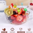 thumbnail image 4 of Animal Fruit Forks Set For Kids Children's Mini Cute Food Picks With Sauce Bottle Snack Dessert Toothpicks Chopsticks 77 pcs, 4 of 5
