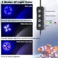 thumbnail image 5 of Aquarium LED Light Marine Coral Algae Lamp Dimmable Daytime And Night Mode Blue White Fill Lamp Fish Tank Landscape Clip Lights, 5 of 7