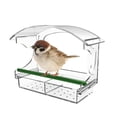 thumbnail image 1 of Comedero para pájaros transparente resistente al agua, accesorio para exteriores para amantes de 1 pieza, 1 of 8
