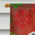 thumbnail image 3 of Carolines Treasures SS4710CHF Dandie Dinmont Terrier Flocons de Neige Rouges Drapeau de Noël en Toile Taille Maison, 3 of 4