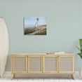 thumbnail image 2 of Stupell Industries Woman Enjoying Peaceful Beach Shore Landscape View Painting Gallery Wrapped Canvas Print Wall Art, Design by Tom Mielko, 2 of 7