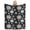 Snowflakes #02, variant on ChaudHugg Winter Snowflakes Black Throw Blanket Ultra Soft Warm All Season Christmas Decorative Fleece Blankets for Bed Chair Car Sofa Couch Bedroom 80"X60"