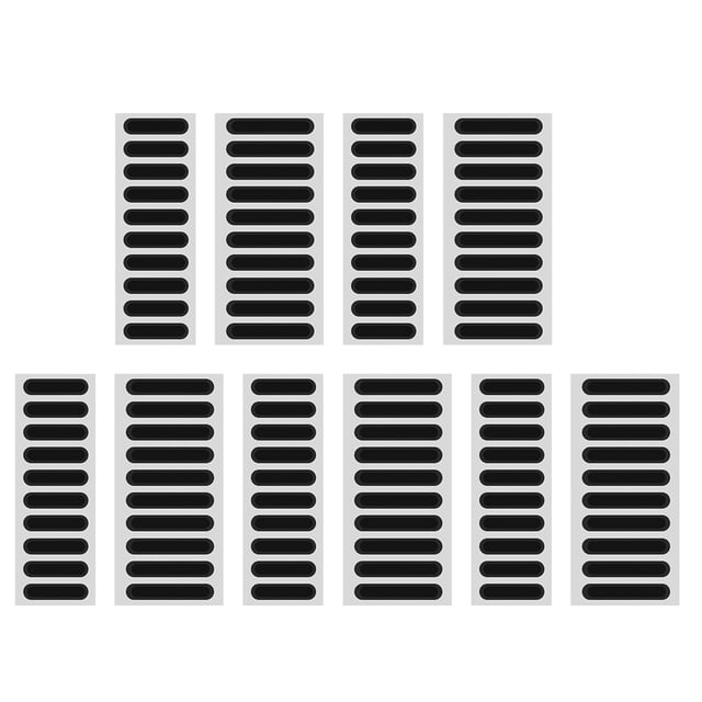 100 pegatinas de malla antipolvo para altavoces de teléfono móvil.