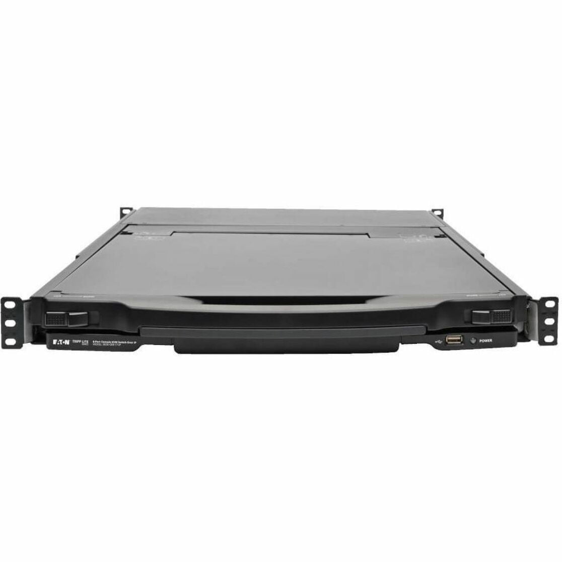 Tripp Lite by Eaton NetDirector 8-Port 1U Rack-Mount Console HDMI KVM Switch with 17 in. LCD and IP Remote Access Dual Rail - 8 Computer(s) - 17" LCD - Full HD - 1920 x 1080 - 1 x Network (RJ-45) -...