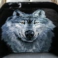 thumbnail image 3 of JML King Size Soft Warm Fleece Bed Blanket Reversible Thick Blanket 83 x 91 inches,5.7lbs, 3 of 6