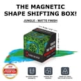 thumbnail image 2 of Caja de cambios Fidget Cube con forma de Shashibo con 36 imanes, diseño Jungle, 2 of 8