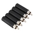 thumbnail image 2 of 10 Piezas 6.35 mm 1/4 Pulgada Mono Hembra Jack Una RCA Macho Adaptador de Audio Cable Convertidor, 2 of 8