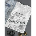 thumbnail image 3 of Be Yourself And Be In Fashion T-Shirt Women -Image by Shutterstock, Female Small, 3 of 4