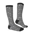 thumbnail image 3 of Easygdp Airplane Routes Around The World Soccer Socks Sport Knee High Socks Calf Compression Athletic Socks for Men and Women, 3 of 9