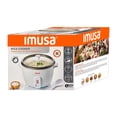 thumbnail image 3 of IMUSA 10cup Electric Ceramic Rice Cooker, White, 3 of 9