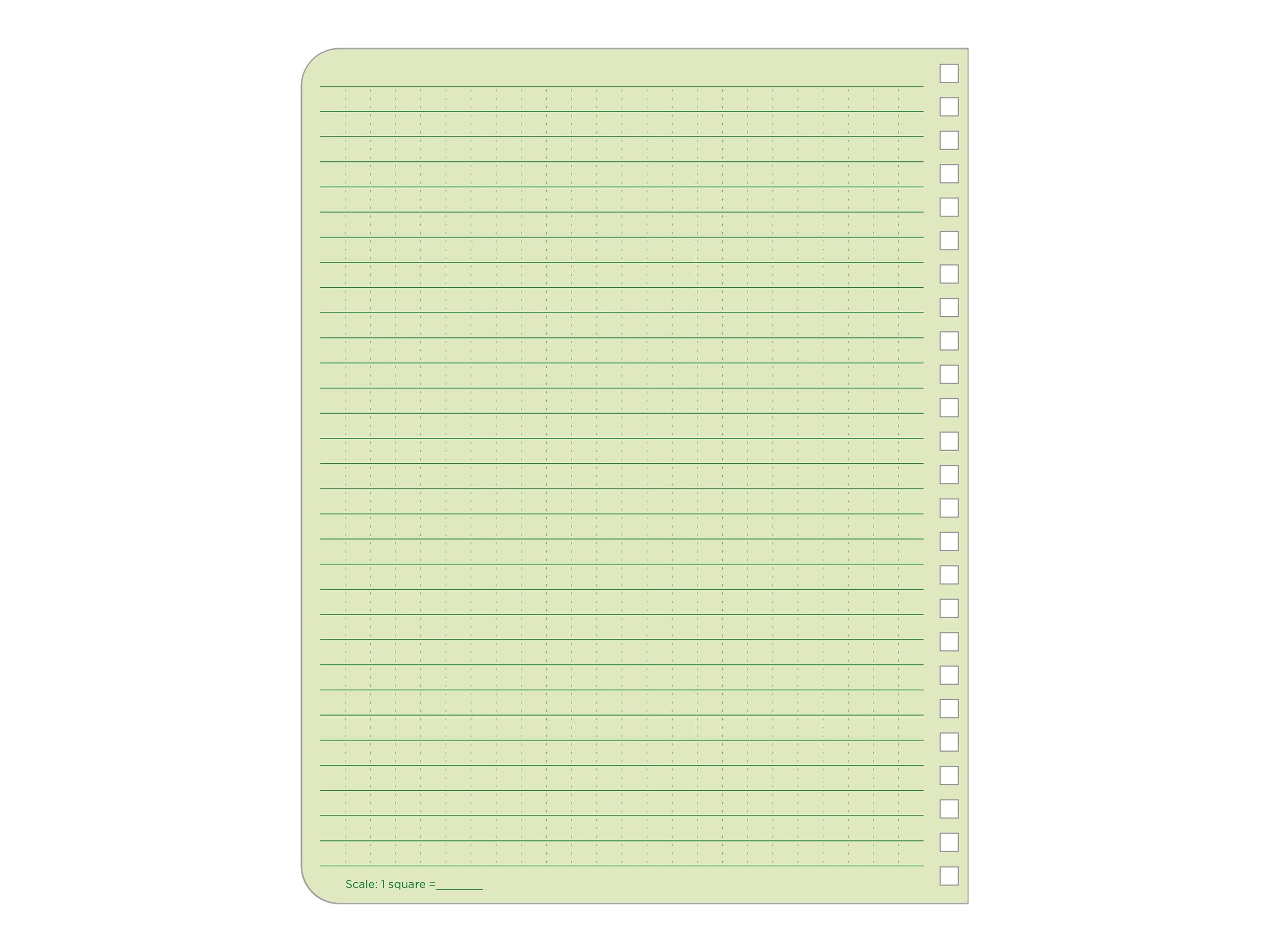 Rite in the Rain 6.625"x8.5" Side Spiral All-Weather Notebook Green