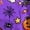 Dark Purple, variant on MVRLSH Womens Pajama Sets for Women 2 Piece Halloween Pumpkin Print Button Short Sleeve Shirt And Short Plus Size Cute wear Soft Sleepwear Lounge Set Purple - L