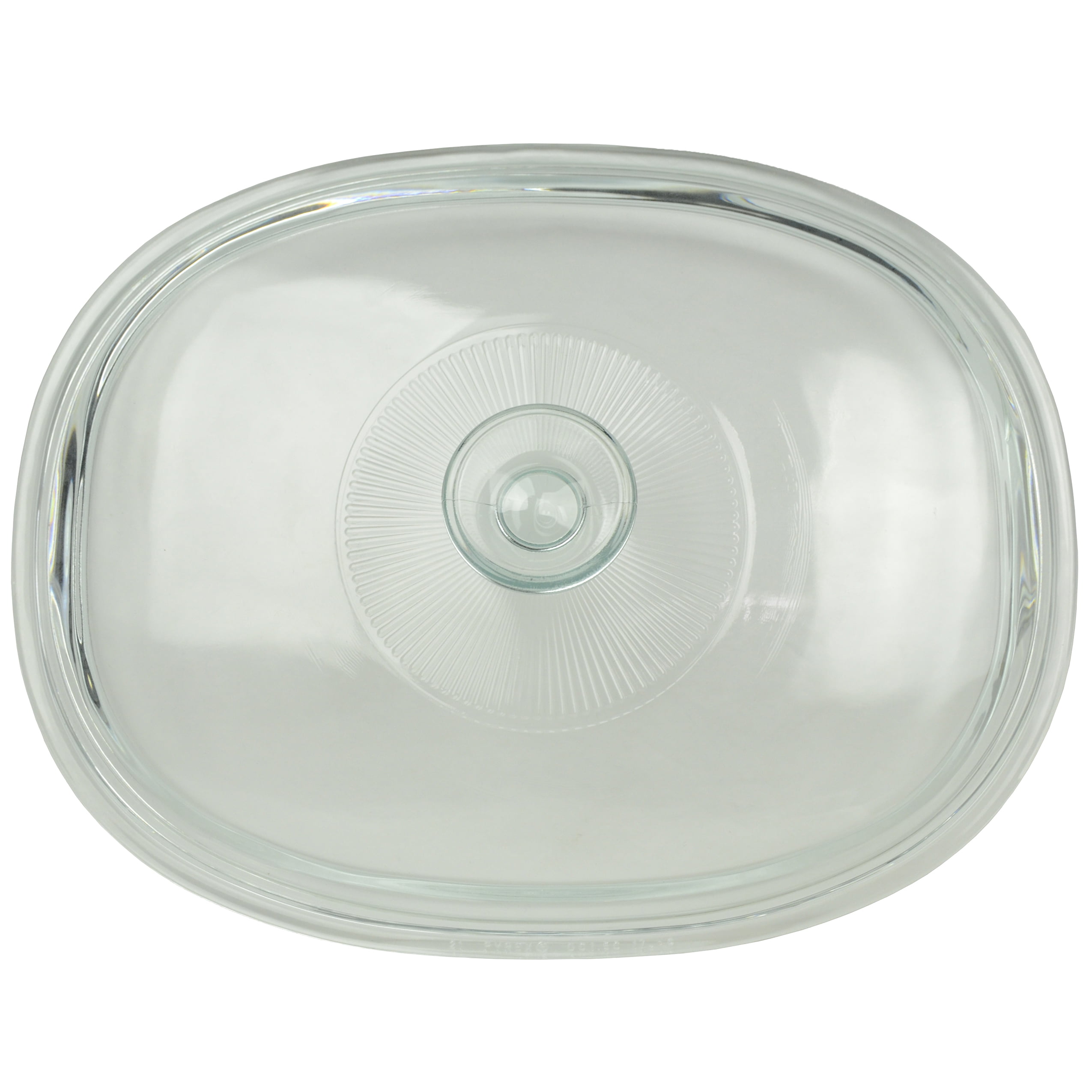 Corningware DC1.5C 2.5qt Fluted Oval Glass Replacement Lid
