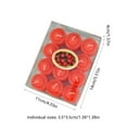 thumbnail image 3 of YiBai 12 Pcs Tobacco Candle Floating Tea Lights Wedding Party Candle Small Votive Candles Mini Candles Round Candles Tea Light For Wedding Romantic Paraffin White Co, Red, 3 of 6