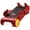 Red, variant on 5-in-1 Bike Phone Mount for Handlebars with LED Light, Bicycle Phone Holder with Headlight,130dB Horn and 3500mAh Power Bank for Safer Night Rides,USB Rechargeable