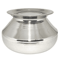 thumbnail image 1 of Stainless Steel Handi with Lid / Pongal Pot / Multipurpose Pot Capacity -2500ml Strong and Durable, Dishwasher Safe., 1 of 7
