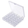 thumbnail image 2 of Canillas para máquina de coser con caja de almacenamiento, transparente, 25 piezas Xemadio MZQ-0779, 2 of 8